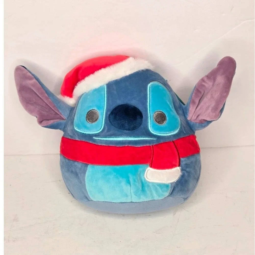 Squishmallow‎ Official KellyToy Disney Stitch Christmas Holiday Plush Toy